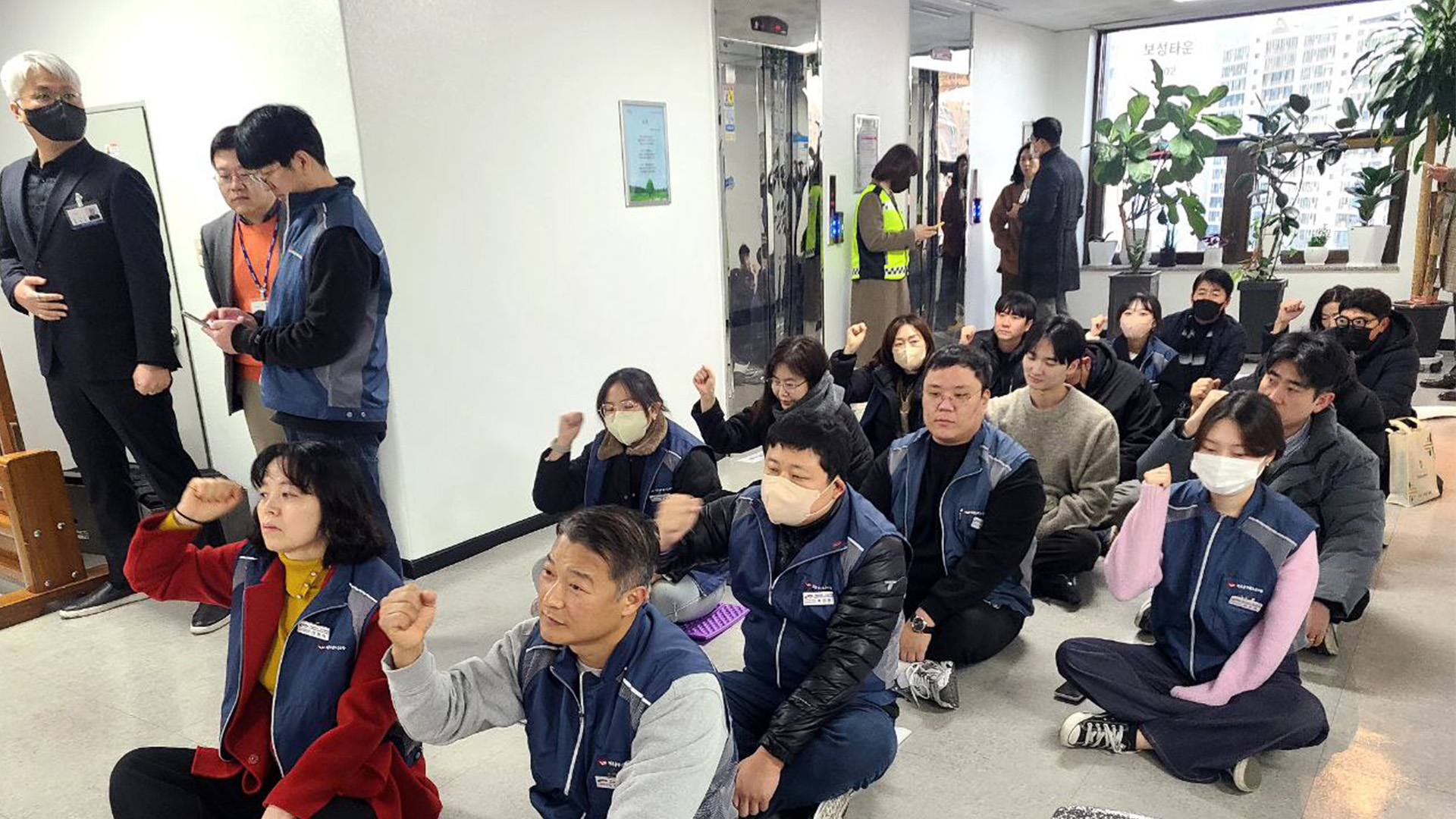 사진 제공 전국공무원노동조합 대구본부 달서구지부