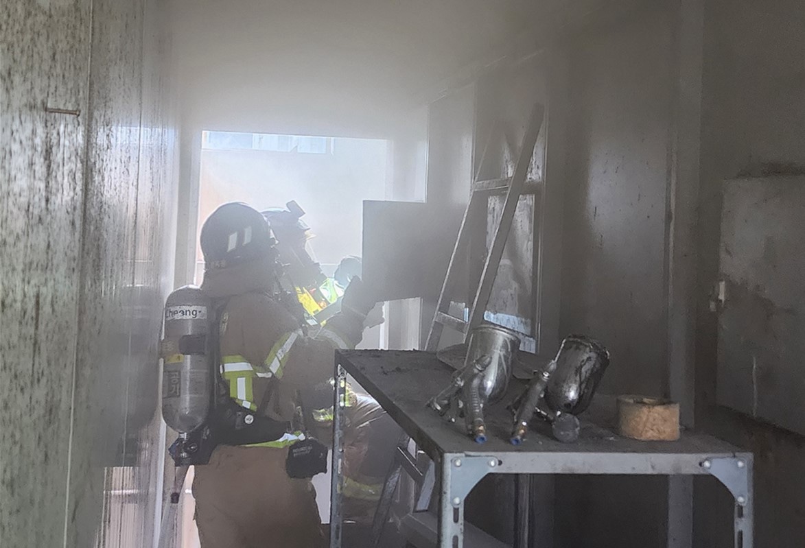 화면제공 경북소방본부