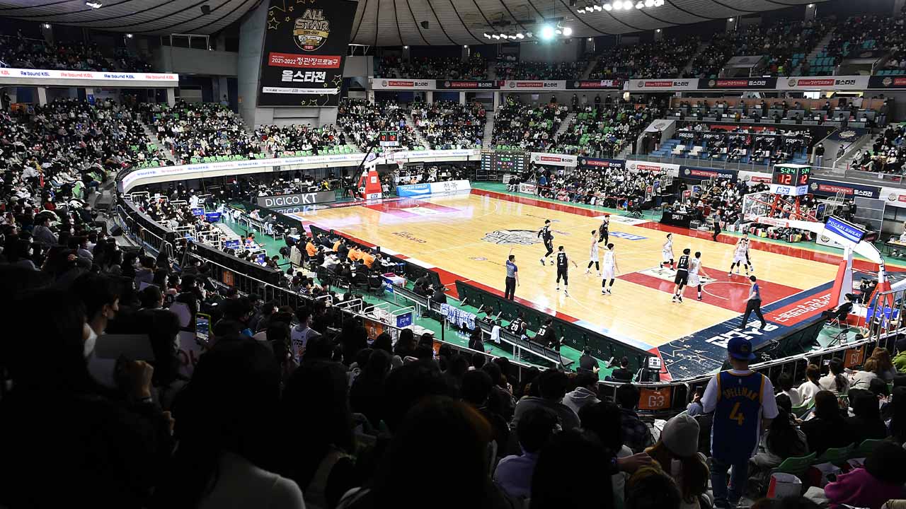 2022년 대구체육관에서 열린 올스타전