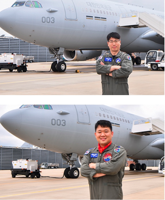 ▲ 임성빈 대위, 황영진 원사, 사진 제공 삼성라이온즈