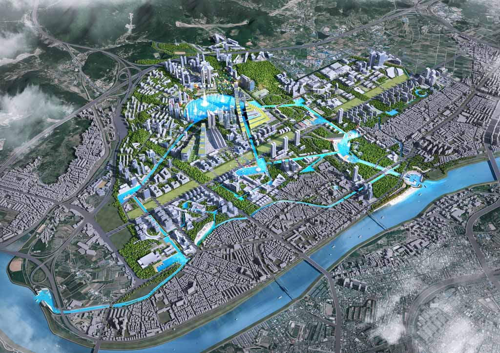 K-2 후적지 개발 조감도 사진 제공 대구시