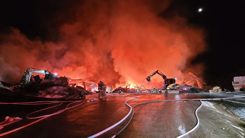 사진 제공 경북 칠곡소방서