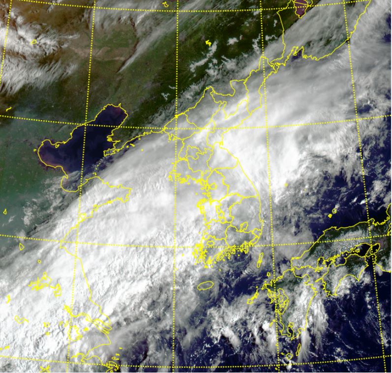 천리안 위성사진 (사진 기상청)