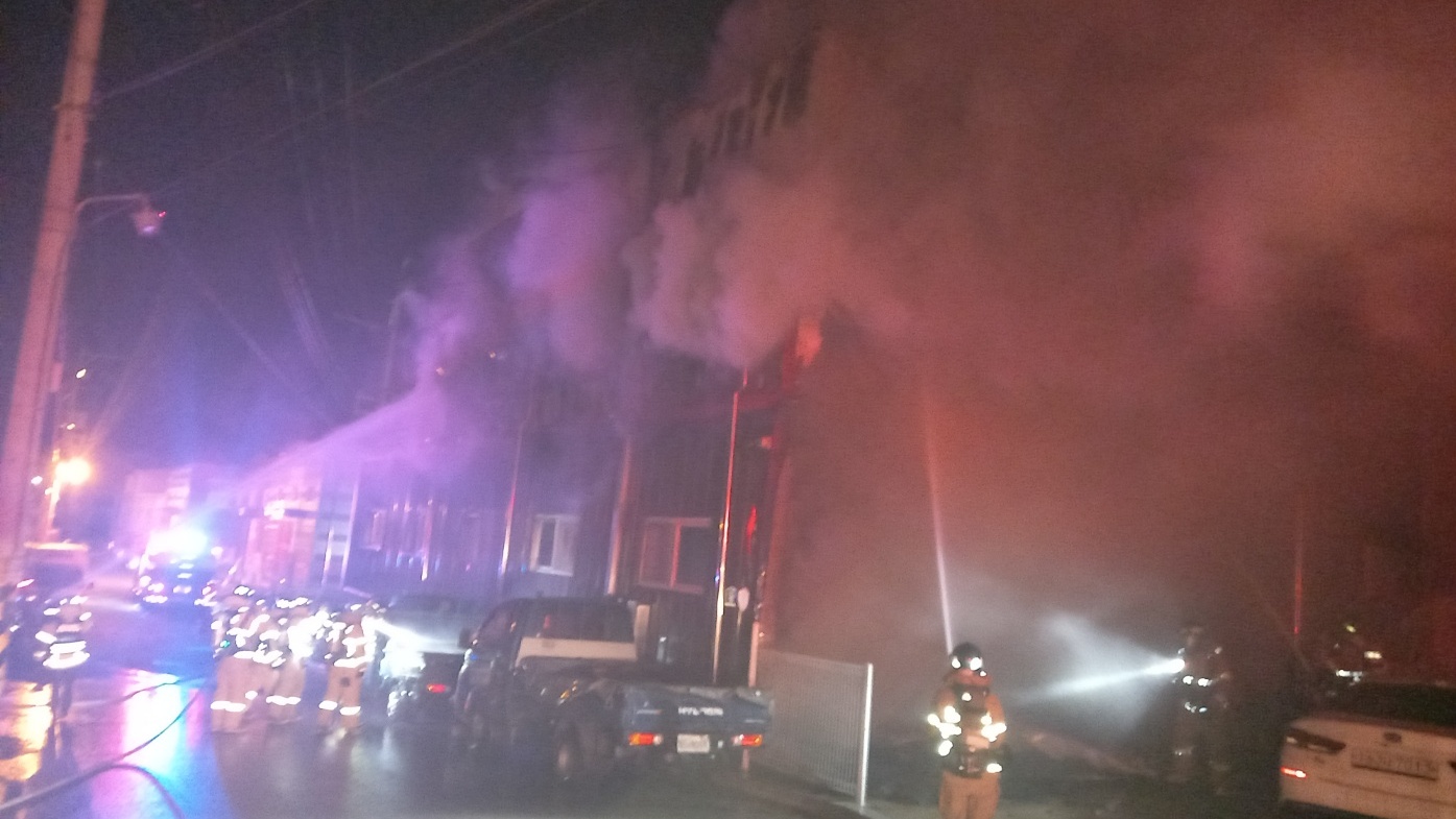 사진 제공 경북 칠곡소방서