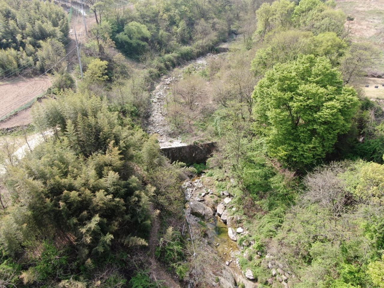 김천시 대덕면 화전리 사방댐