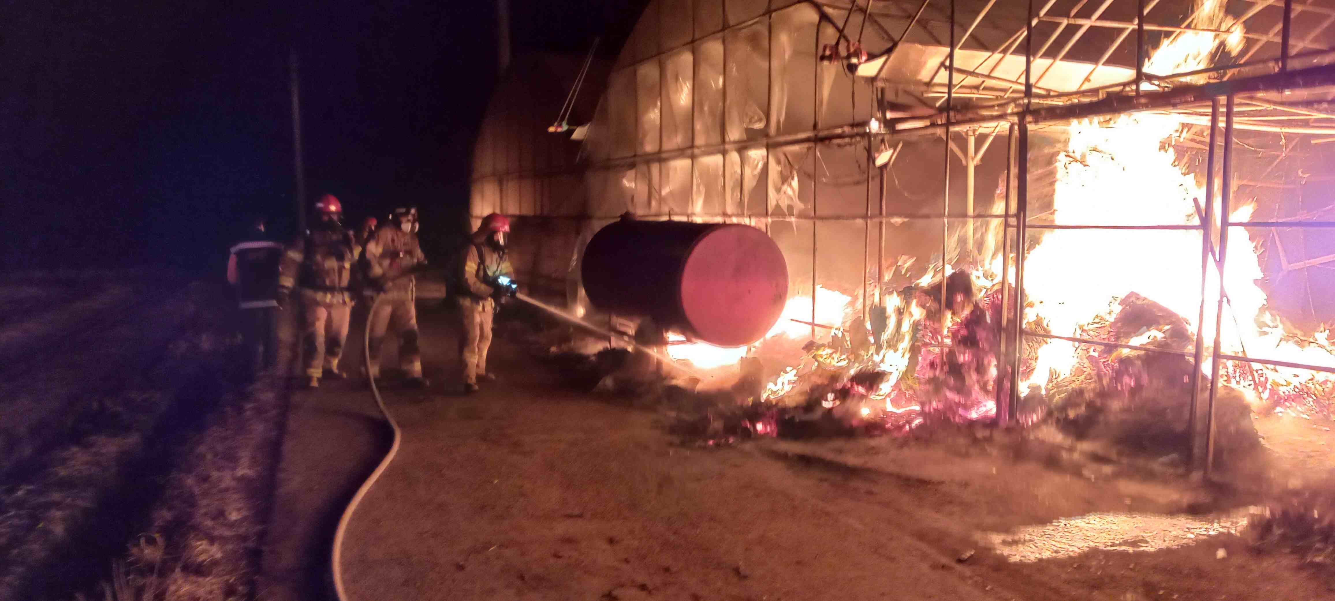 화면제공 경북소방본부