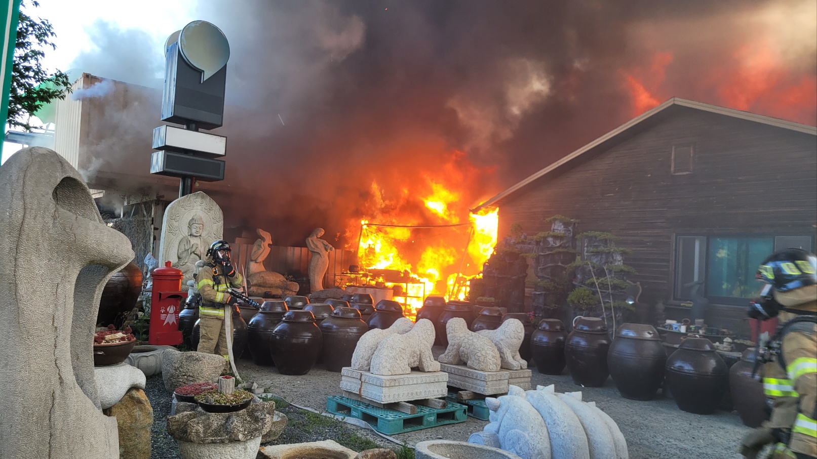 화면제공 경북 청도소방서