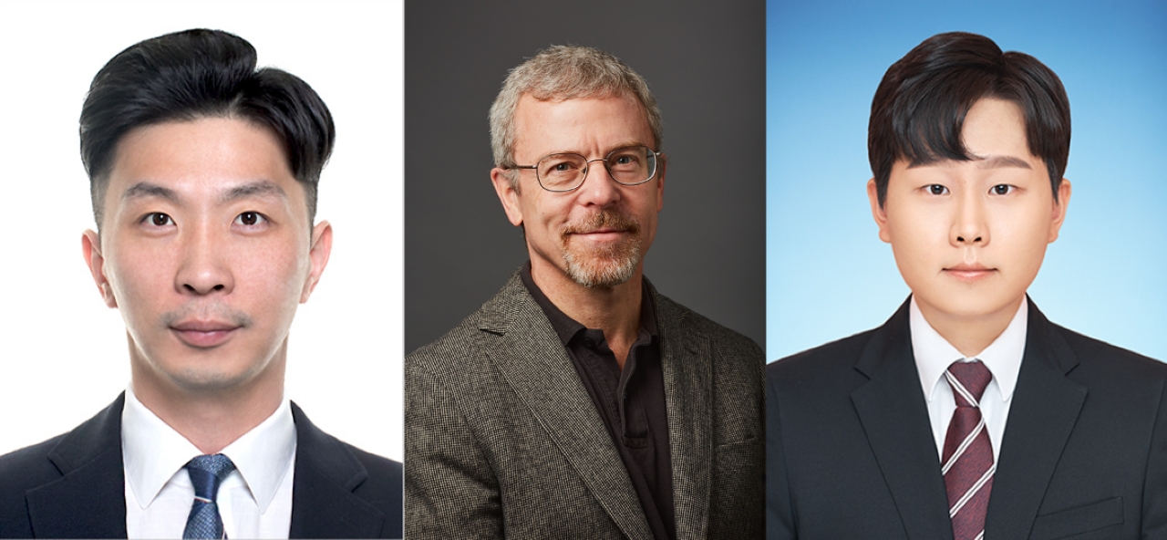 류홍열 교수 마크 호크스트래서 교수 정동원 박사 과정생