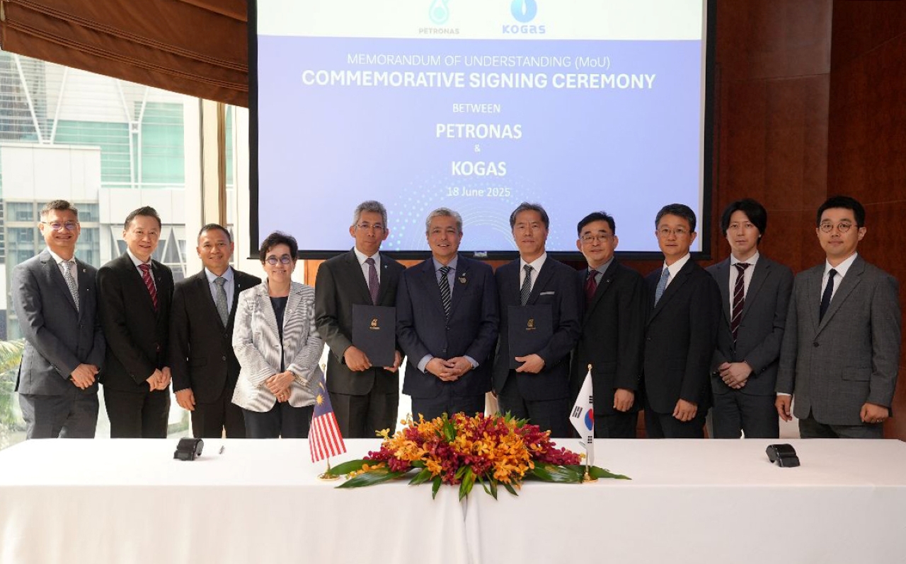 한국가스공사 말레이시아 페트로나스 청정에너지 업무협약