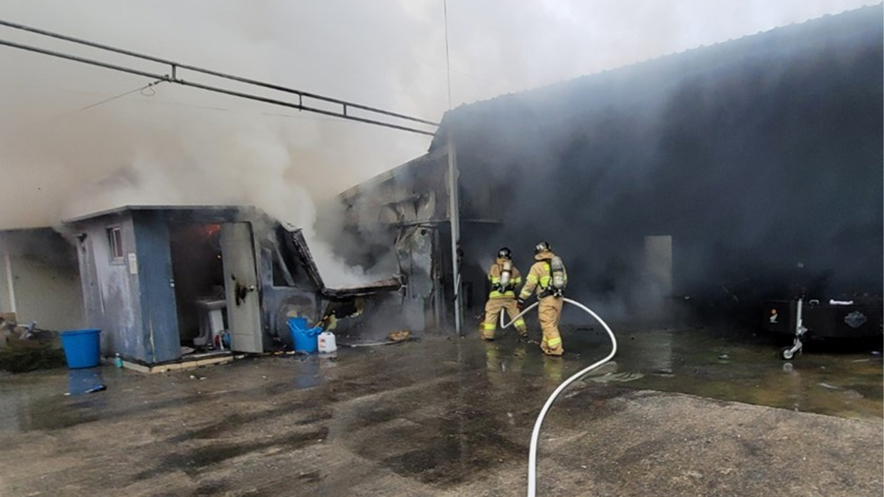 화면제공 경북소방본부