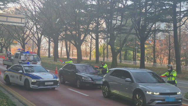 경북 구미 경찰, 연말연시 아침·점심·저녁 음주단속 강화