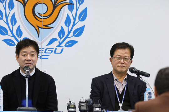 대구FC '감독·단장' 간담회, "최성용 수석코치 합류···MF 확보 성과 있다"