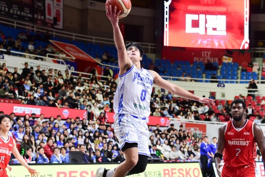승리로 4라운드 시작한 한국가스공사…역전패 악몽 지운 건 '32득점 벨란겔'