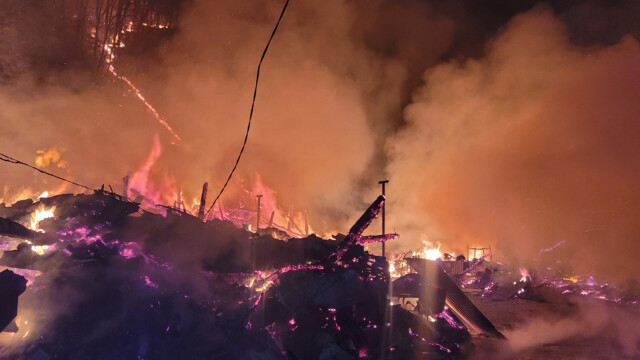 경북 영천 백학산 화재 4시간 여 만에 모두 꺼져