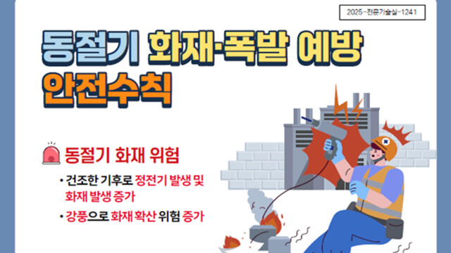대구노동청, 일주일간 '화재·폭발 위험' 사업장 점검