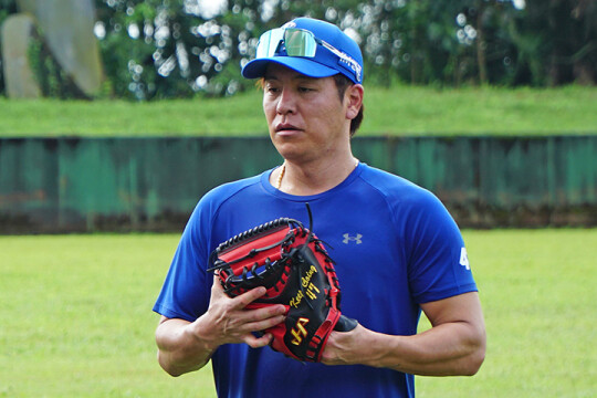 삼성라이온즈 안방 리더 강민호…5명의 포수조, 건강한 경쟁 구도