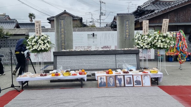 장생탄광 희생자 84주기 추도식···희생자 유골 수습 위한 수중 조사도 진행 중