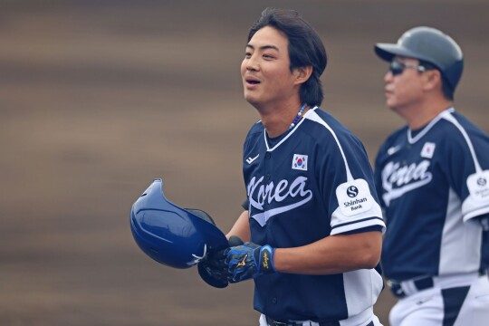 WBC 대표팀 집중하는 구자욱 "삼성, 상대해 보니 강하다"