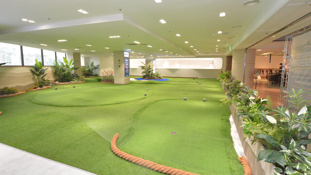 대백프라자, 스크린 파크골프 확장 오픈