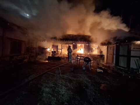 유네스코 세계문화유산 등재 경주 양동마을 주택 화재..2채 태워