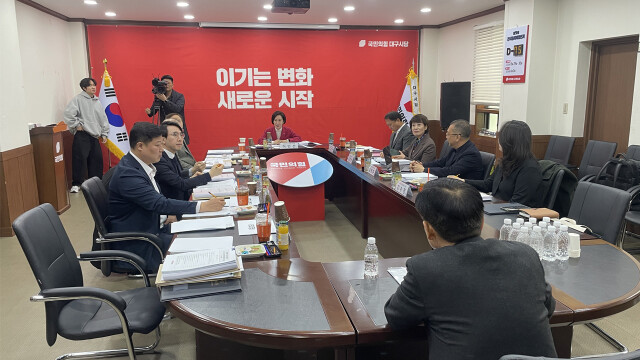 국민의힘 TK 기초단체장 면접···"준비한 질문이 나왔으면 좋겠는데"