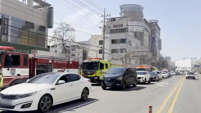[속보] 대구 달서구 진천역서 불···40분 만에 큰 불 꺼져