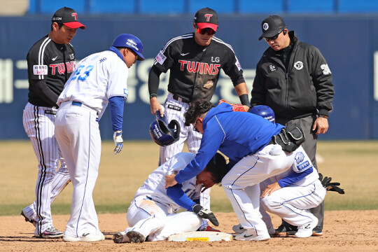 부상 이어지는 삼성라이온즈···완전체 출격은 언제쯤?