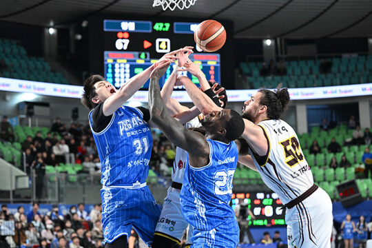 "선두에 강하다" 한국가스공사, 상대 전적 '유일한 우위' LG와 마지막 승부