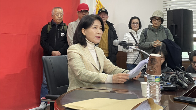 이진숙 "컷오프 결정 취소해 달라···보수의 심장을 다시 뛰게 하고 싶다"