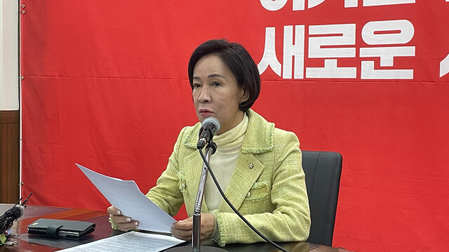 이인선 "주호영·이진숙, 선당후사 자세 임해 달라…지도부도 대구 선거 위기의식"