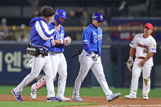 '비'에 씻긴 10점 차 패배, 첫 우천 취소 삼성라이온즈…NC와 홈 주말 3연전