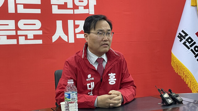 홍석준 "내가 대구시장 경선에서 이기면 주호영·이진숙과 다시 경선하겠다"