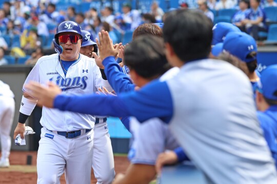 7연승 삼성라이온즈의 저력···투타 '형님'들이 든든했다