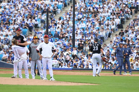 타선 침묵 삼성라이온즈…원태인 시즌 첫 패, 연승도 끊어지며 선두권 흔들