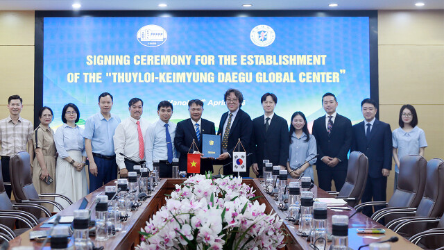 계명대, 유학생 유치 위해 베트남 하노이에 '대구 글로벌 센터' 문 열어