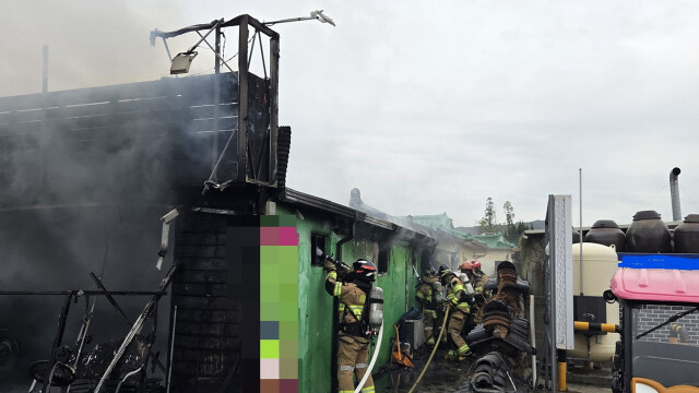 경북 경주 전동카트 대여 사무실서 불···1명 다쳐