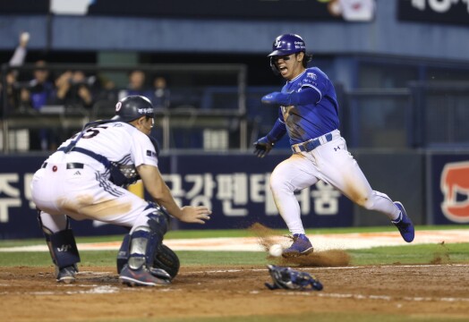 '돌아온 김성윤·대단한 후라도' 연패 탈출 삼성라이온즈, 시즌 첫 연장 승리