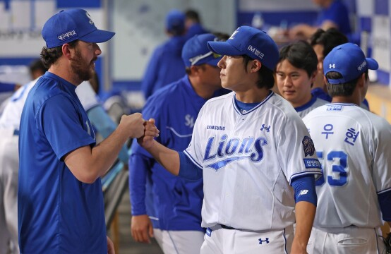 3연속 '선발 첫 승' 삼성라이온즈…키움전 스윕 설욕, 3위 등극