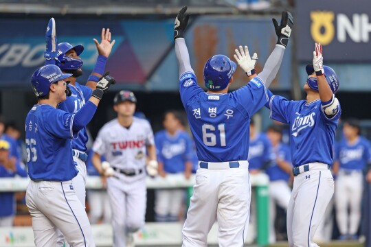 '연패는 없었다' 삼성라이온즈, 2위 탈환…이재현 만루포, 양창섭 호투