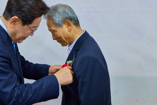 이재명 대통령, 안동 삼계초 스승 모시고 점심식사