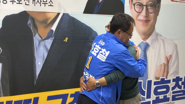 "간첩, 빨갱이" 대구에서 '민주당 후보 폭행했던' 60대, 민주당 입당해 후보 도와