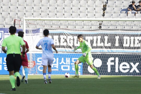 '다잡았던 승리' 놓친 대구FC…1-1 무승부로 마무리한 용인 원정