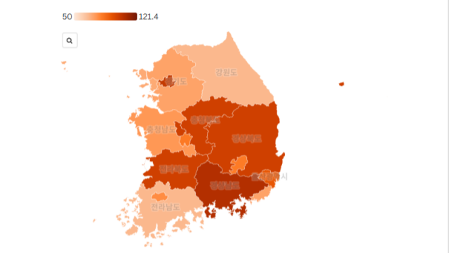 대구·경북 아파트 입주 전망 개선···경북 입주전망지수 100 회복