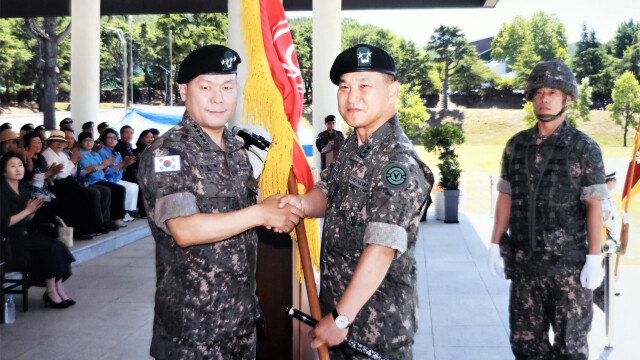 육군 50보병사단 제44대 사단장으로 정구환 소장 취임