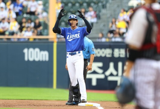 '타선 대폭발' 연패 탈출 삼성라이온즈, 디아즈 5타점·구자욱 4안타