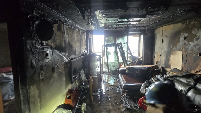 경북 경산 아파트 화재로 1명 연기 흡입···고령에선 주택 뒤뜰 화재로 1명 화상