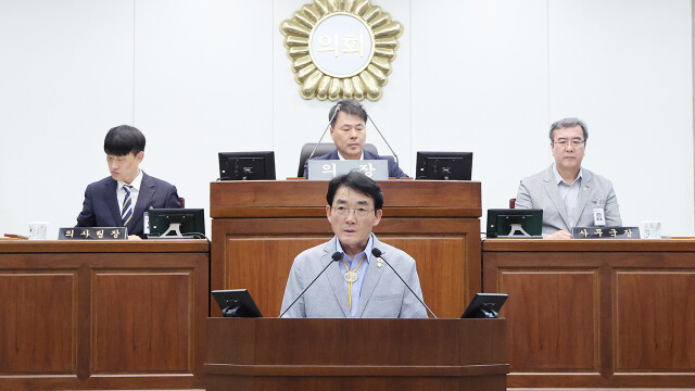 김석기 경북 칠곡군의원 "칠곡군, 공정하고 투명한 인사 시스템 구축해야"
