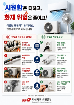 폭염에 에어컨 사용 급증···화재 위험도 커져 '주의'