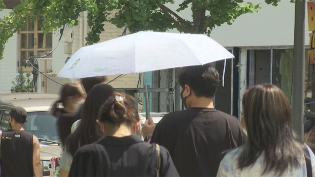 대구·경북, 불볕더위 이어져···화요일 저녁까지 곳에 따라 적은 비