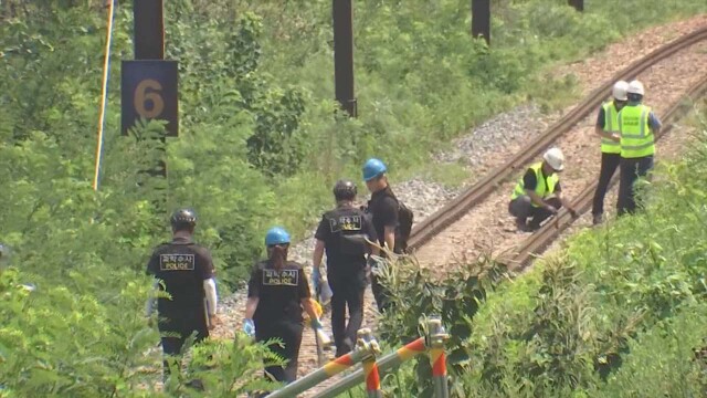 7명 사상 경북 청도 열차 사고···"이동 경로 부적절·안전조치 미흡"
